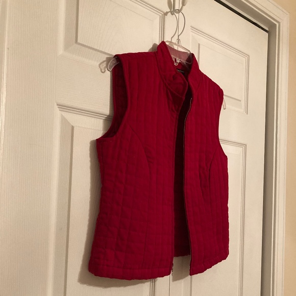 RL Richard New York Tops - RL Richard Red Quilted Vest